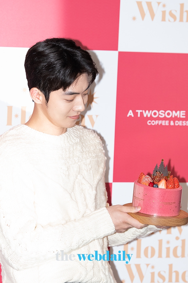 남주혁, 투썸플레이스 시즌 케이크 출시 기념 행사 현장 (사진:최수영기자)