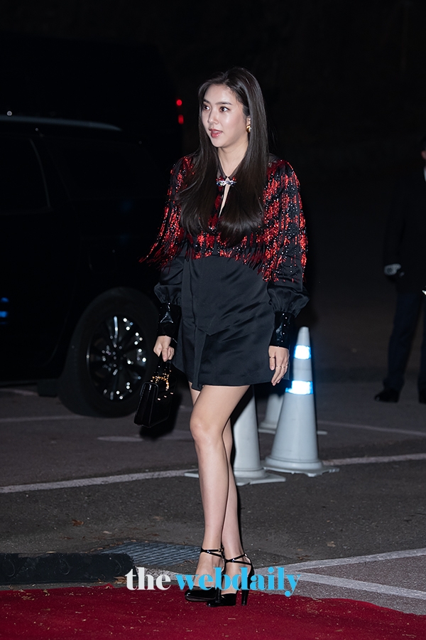 손담비, '2019 지큐 나이트' 기념 포토월 행사 현장 (사진:최수영기자)