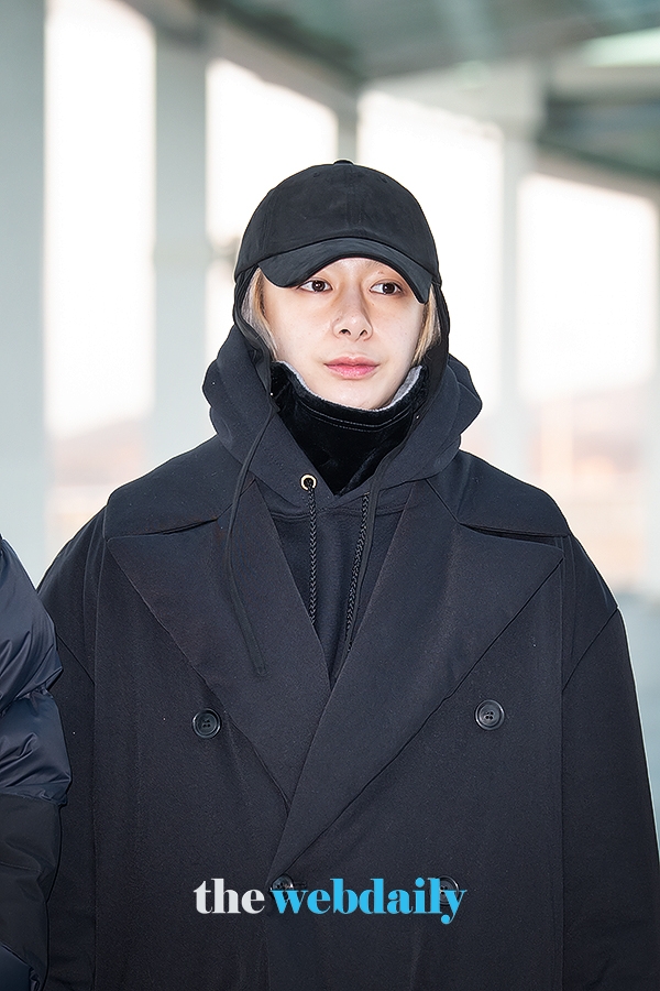 몬스타엑스(MONSTAX) 형원, 인천국제공항 출국 현장 (사진:최수영기자)