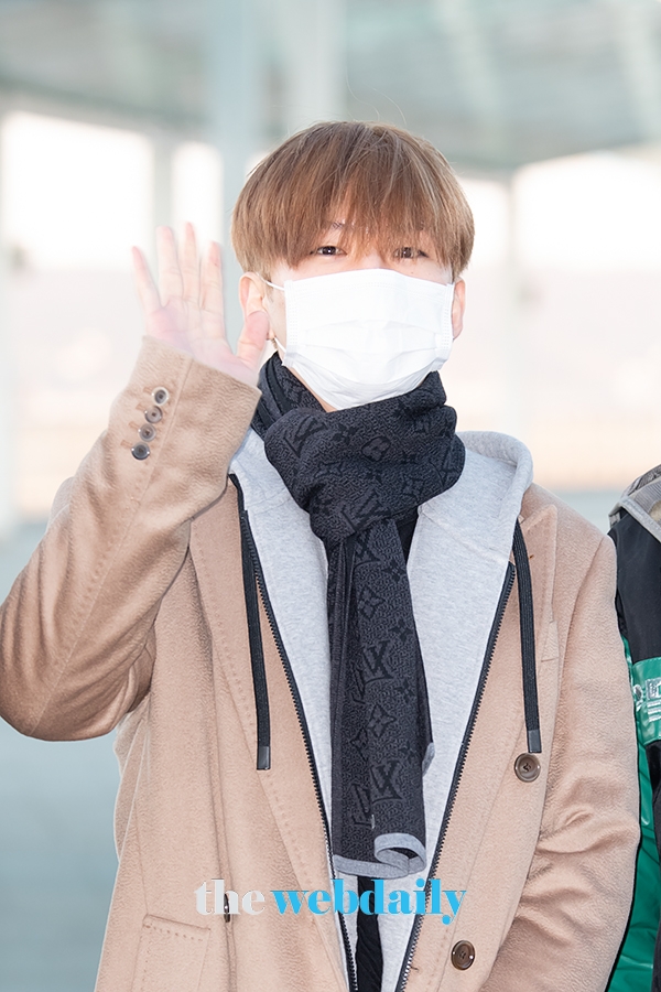 몬스타엑스(MONSTAX) 기현, 인천국제공항 출국 현장 (사진:최수영기자)