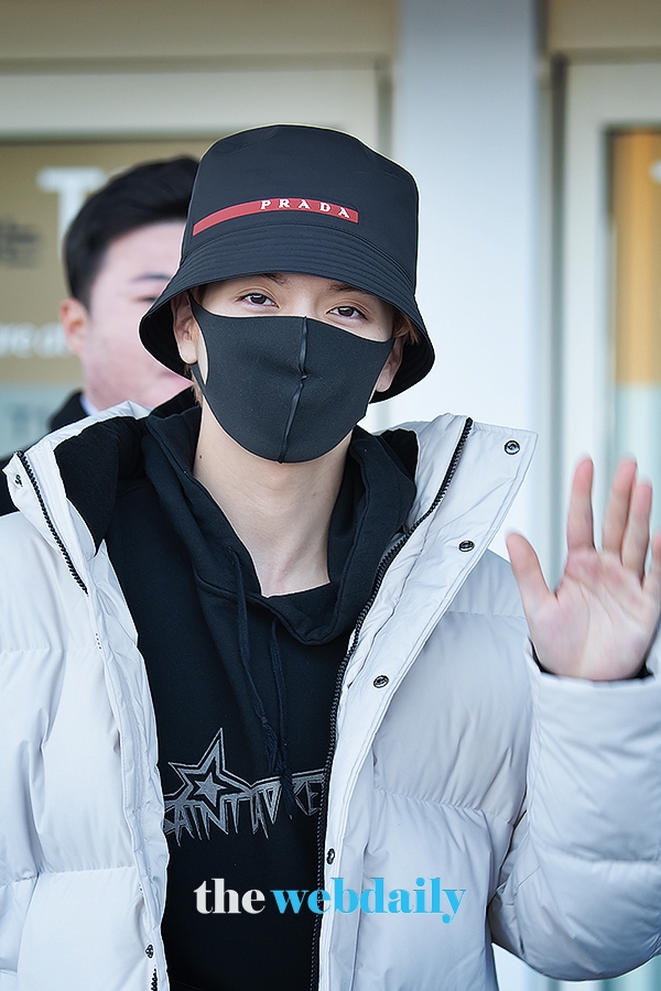 뉴이스트(NU'EST) 렌, 인천국제공항 출국 현장 (사진:최수영기자)