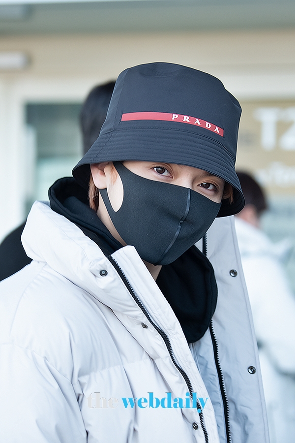 뉴이스트(NU'EST) 렌, 인천국제공항 출국 현장 (사진:최수영기자)