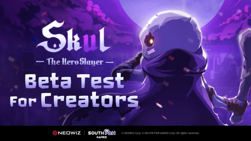 네오위즈 신작 ‘스컬’, 글로벌 크리에이터 대상 테스트 진행