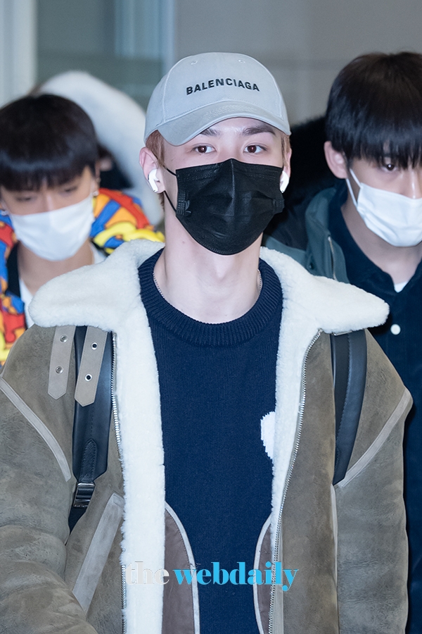 WayV(웨이션브이) 쿤, 인천국제공항 입국 현장 (사진:최수영기자)