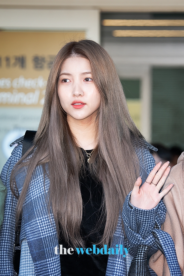 여자친구(GFRIEND) 소원, 인천국제공항 출국 현장 (사진:최수영기자)