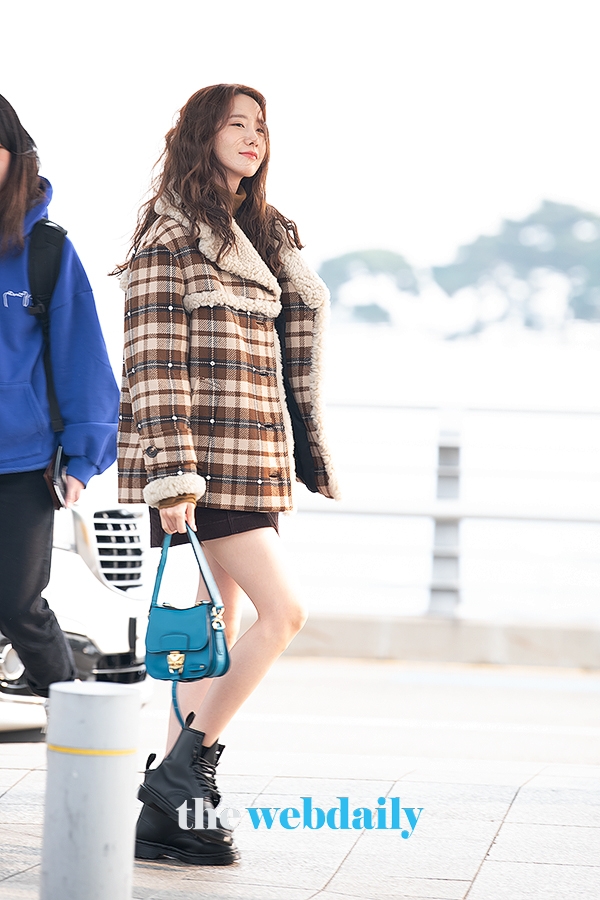 소녀시대 윤아, 인천국제공항 출국 현장 (사진:최수영기자)