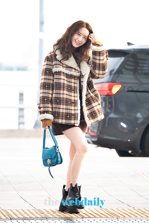 소녀시대 윤아, 인천국제공항 출국 현장 (사진:최수영기자)