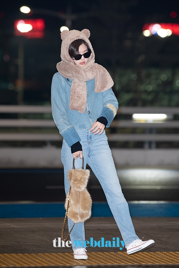 BLACKPINK(블랙핑크) 제니, 인천국제공항 출국 현장(사진:최수영기자)
