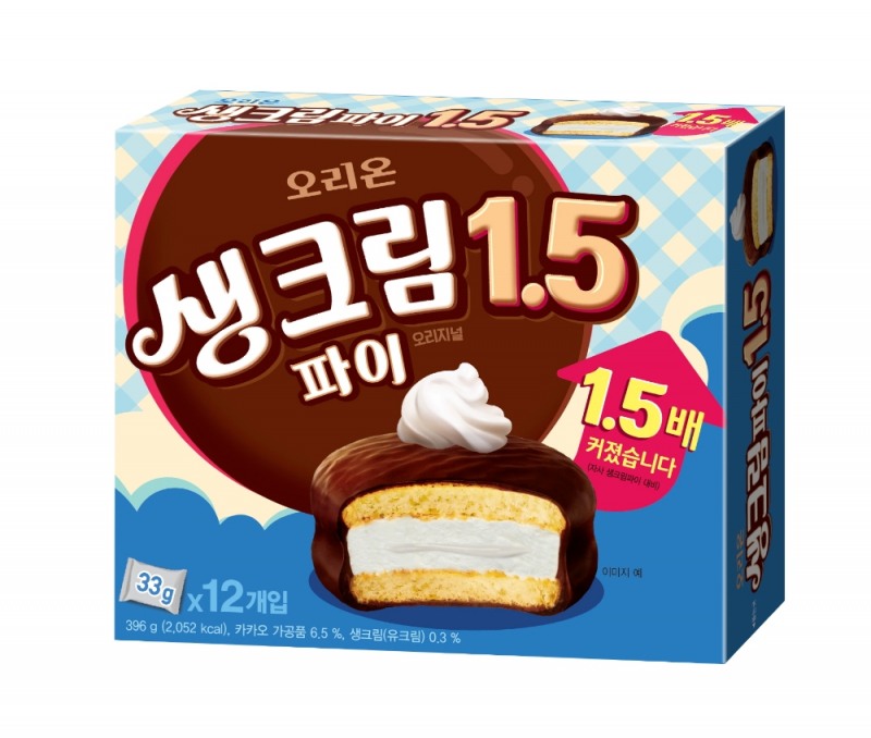 오리온 ‘생크림파이 1.5’ 출시