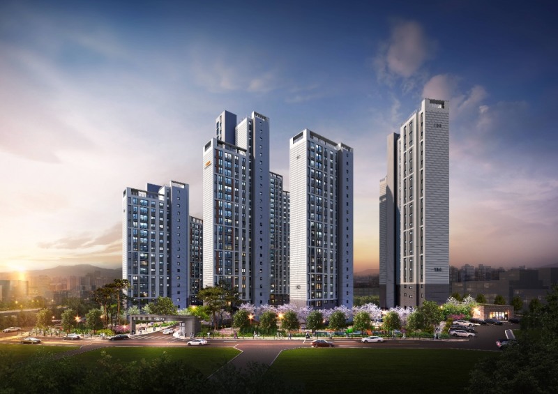 e편한세상 부평역 어반루체 투시도.(사진=대림산업)