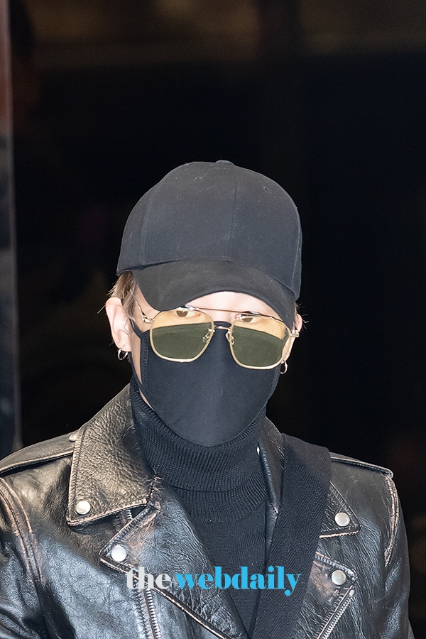 방탄소년단(BTS) 지민, 김포국제공항 출국 현장 (사진:최수영기자)
