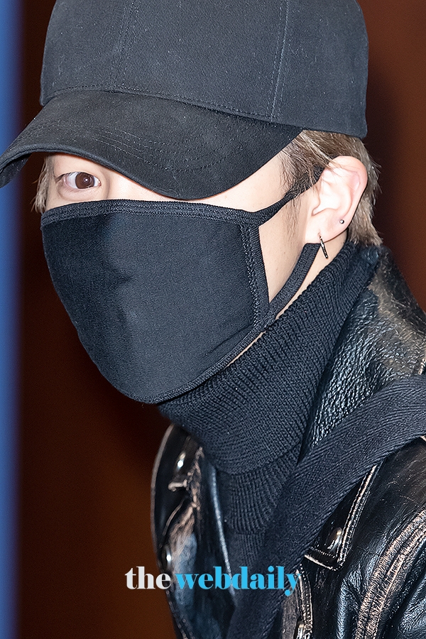 방탄소년단(BTS) 지민, 김포국제공항 출국 현장 (사진:최수영기자)