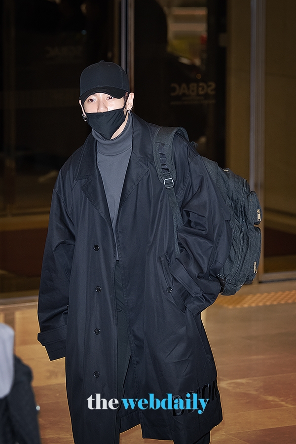 방탄소년단(BTS) 정국, 김포국제공항 출국 현장 (사진:최수영기자)