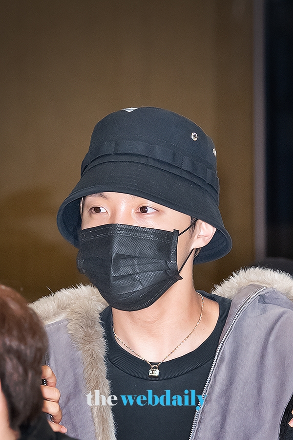 방탄소년단(BTS) 제이홉, 김포국제공항 출국 현장 (사진:최수영기자)