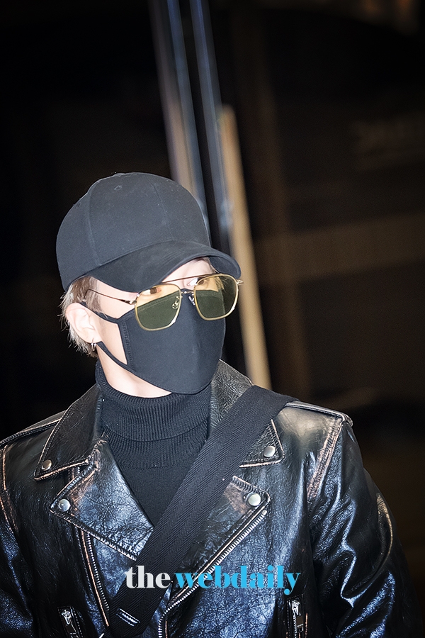 방탄소년단(BTS) 지민, 김포국제공항 출국 현장 (사진:최수영기자)