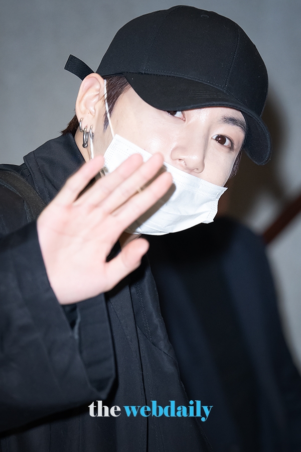 방탄소년단(BTS) 정국, 김포국제공항 입국 현장 (사진:최수영기자)