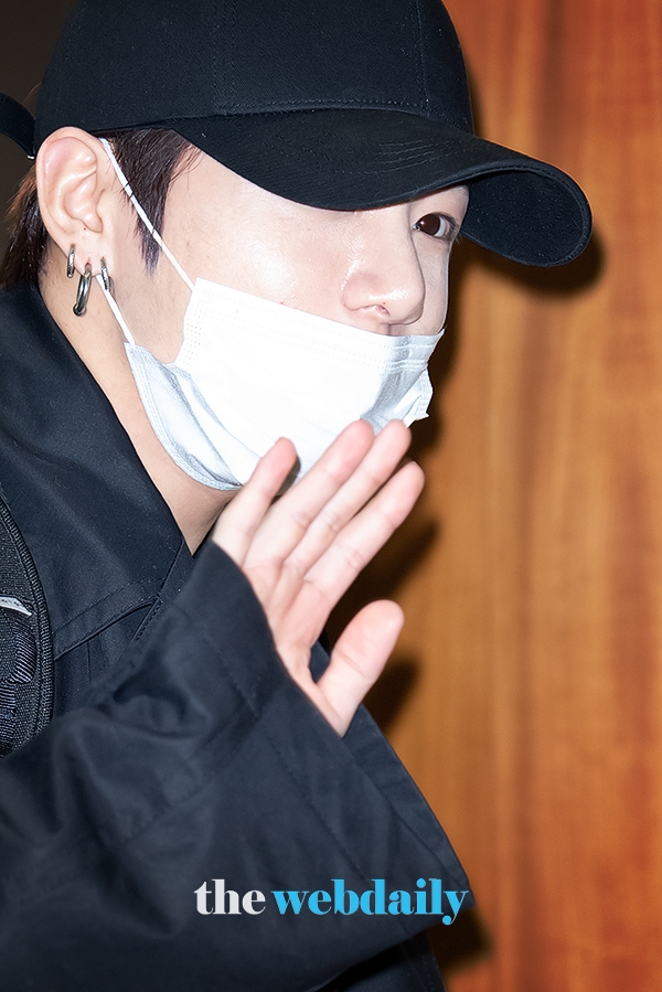 방탄소년단(BTS) 정국, 김포국제공항 입국 현장 (사진:최수영기자)