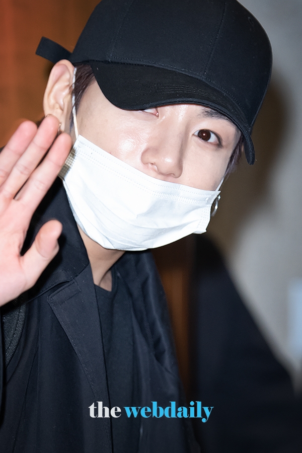 방탄소년단(BTS) 정국, 김포국제공항 입국 현장 (사진:최수영기자)