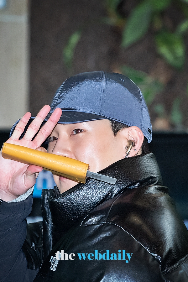 몬스타엑스(MONSTAX) 주헌, 김포국제공항 출국 현장