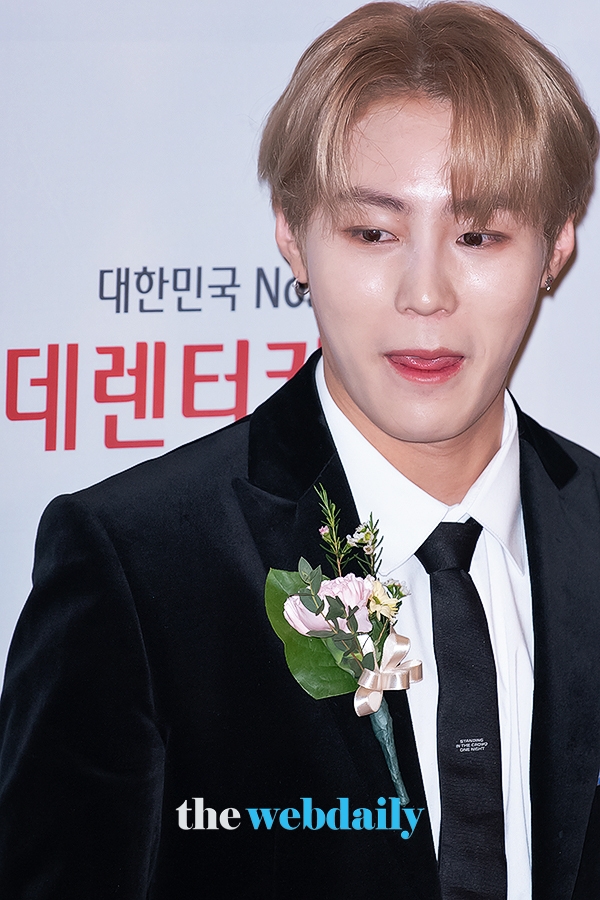 하성운, ‘2020 대한민국 퍼스트브랜드 대상’ 시상식 포토월 행사 현장 (사진: 최수영기자)