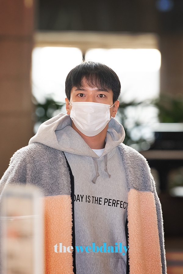 정용화, 김포국제공항 출국 현장 (사진:최수영기자)
