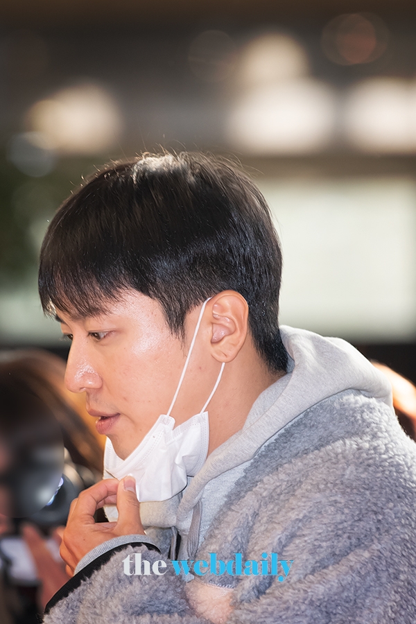 정용화, 김포국제공항 출국 현장 (사진:최수영기자)