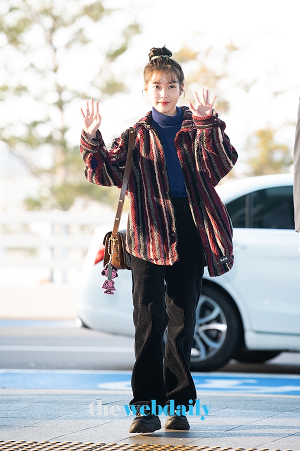 아이유, 인천국제공항 출국 현장 (사진:최수영기자)