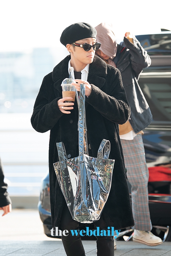 위너 강승윤, 인천국제공항 출국 현장 (사진:최수영기자)