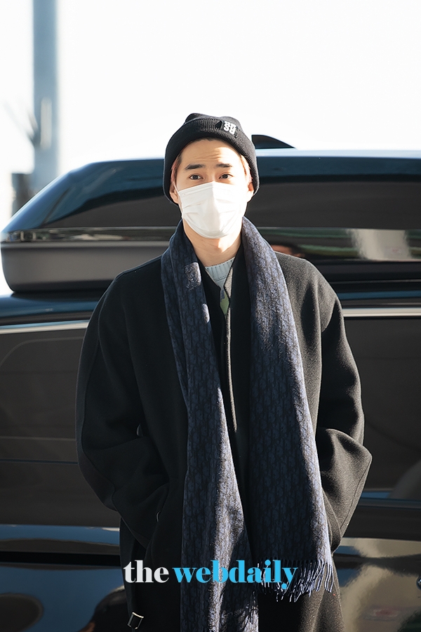 엑소(EXO) 수호, 인천국제공항 출국 현장 (사진:최수영기자)