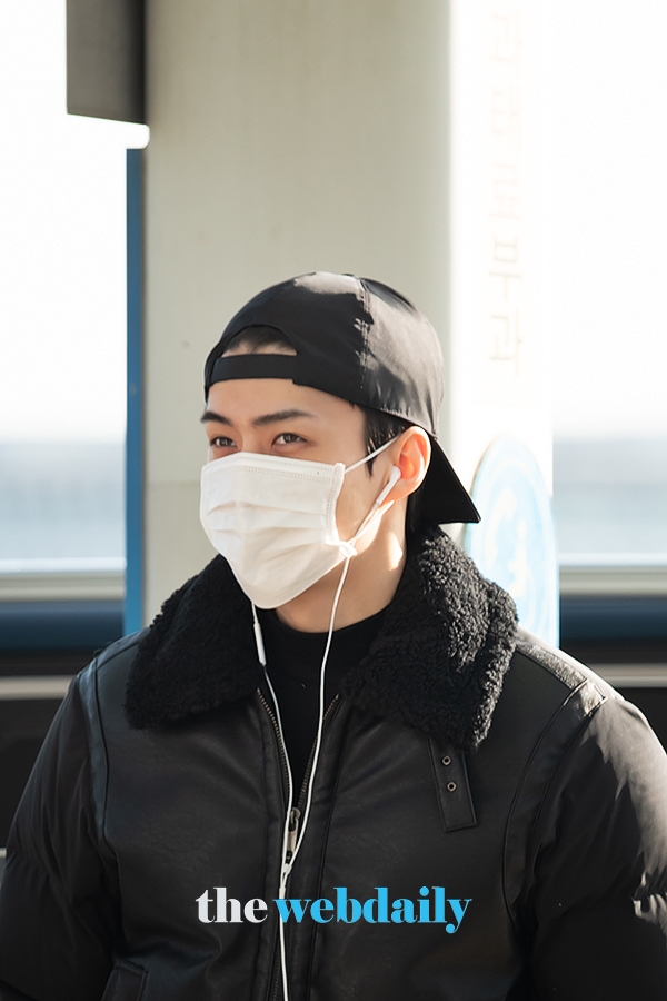 엑소(EXO) 세훈, 인천국제공항 출국 현장 (사진:최수영기자)