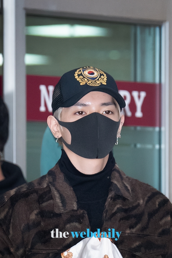 NCT127 태용, 김포국제공항 입국 현장(사진:최수영기자)