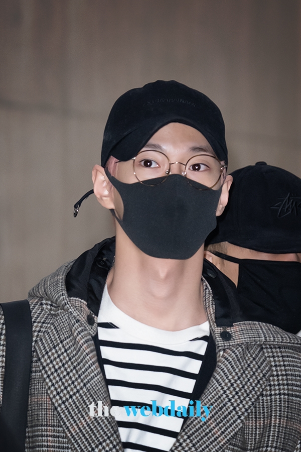 NCT127 도영, 김포국제공항 입국 현장(사진:최수영기자)