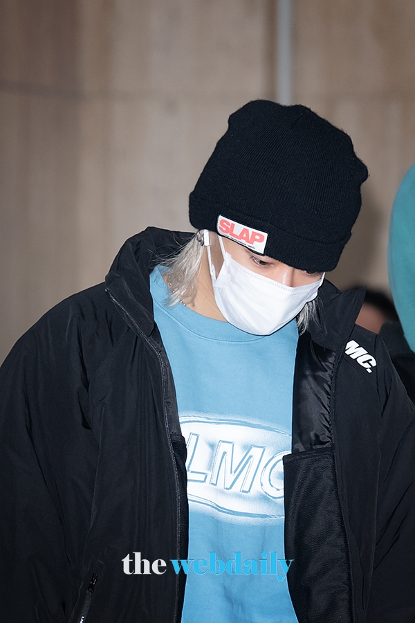 NCT127 유타, 김포국제공항 입국 현장(사진:최수영기자)