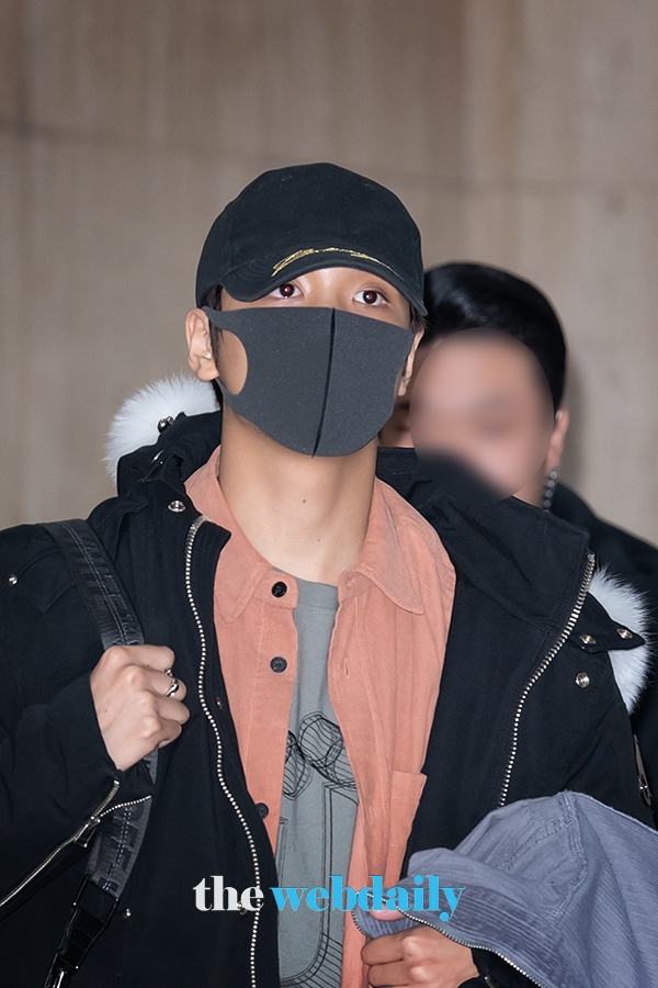 NCT127 해찬, 김포국제공항 입국 현장(사진:최수영기자)