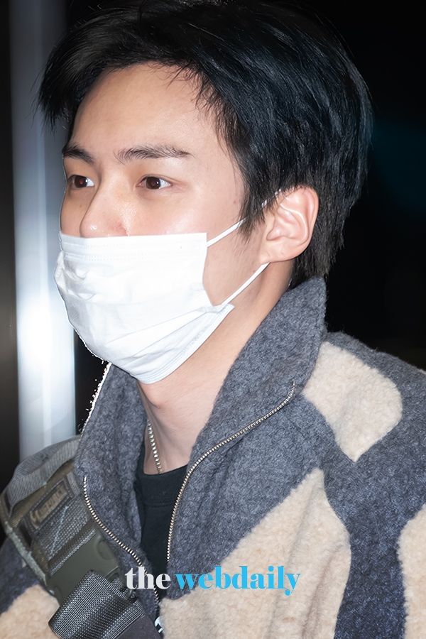 몬스타엑스(MONSTAX) 민혁, 김포국제공항 출국 현장 (사진:최수영기자)