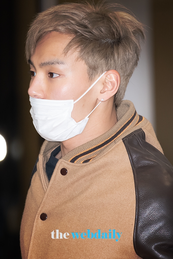 몬스타엑스(MONSTAX) 셔누, 김포국제공항 출국 현장 (사진:최수영기자)