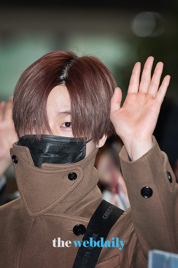 아이콘(iKON) 김진환, 김포국제공항 출국 현장 (사진:최수영기자)