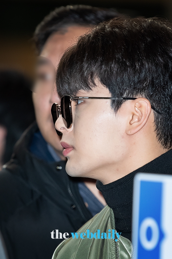 아이콘(iKON) 송윤형, 김포국제공항 출국 현장 (사진:최수영기자)