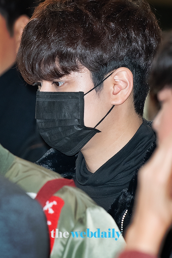 아이콘(iKON) 정찬우, 김포국제공항 출국 현장 (사진:최수영기자)
