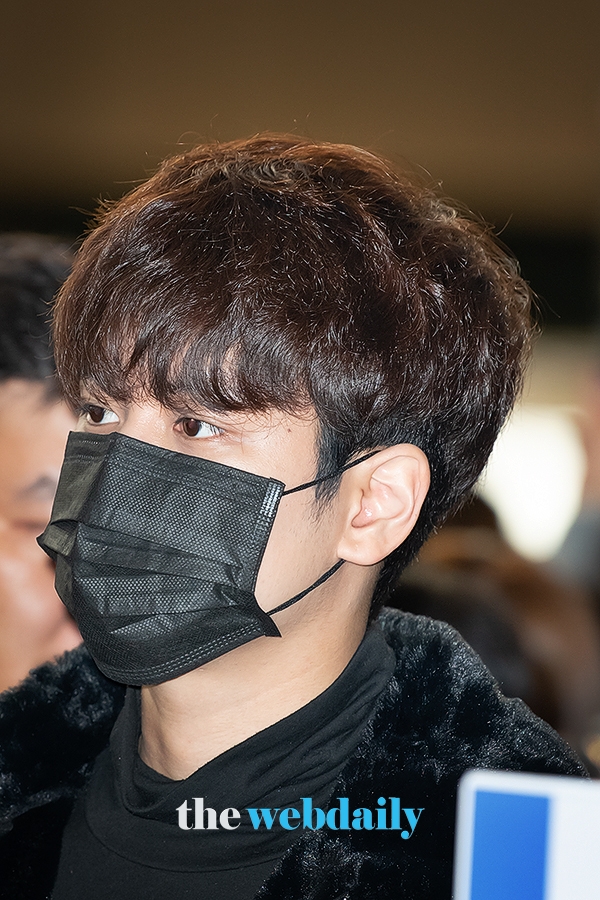 아이콘(iKON) 정찬우, 김포국제공항 출국 현장 (사진:최수영기자)