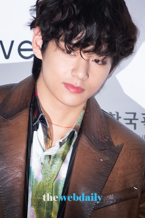방탄소년단(BTS) 뷔, 'SBS 2019 가요대전' 레드카펫 현장 (사진:최수영기자)