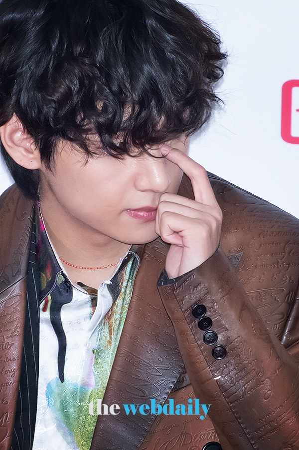 방탄소년단(BTS) 뷔, 'SBS 2019 가요대전' 레드카펫 현장 (사진:최수영기자)