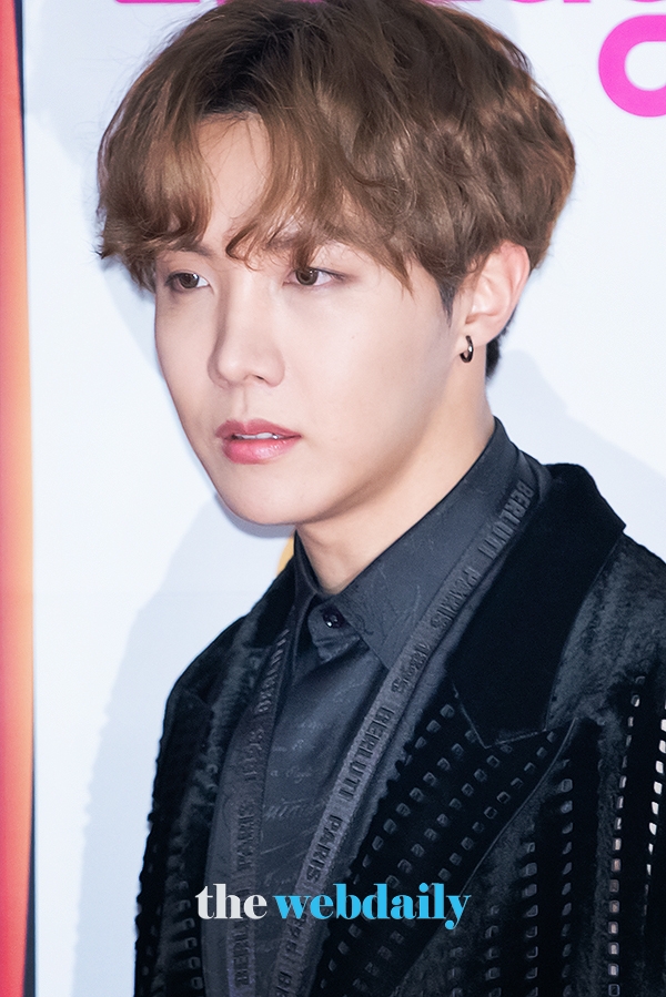 방탄소년단(BTS) 제이홉, 'SBS 2019 가요대전' 레드카펫 현장 (사진:최수영기자)
