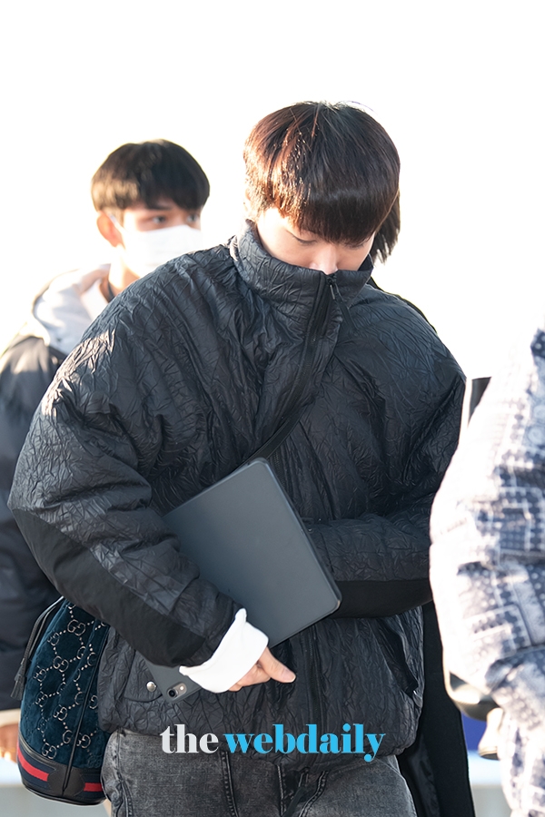 WayV(웨이션브이) 텐, 인천국제공항 출국 현장 (사진:최수영기자)