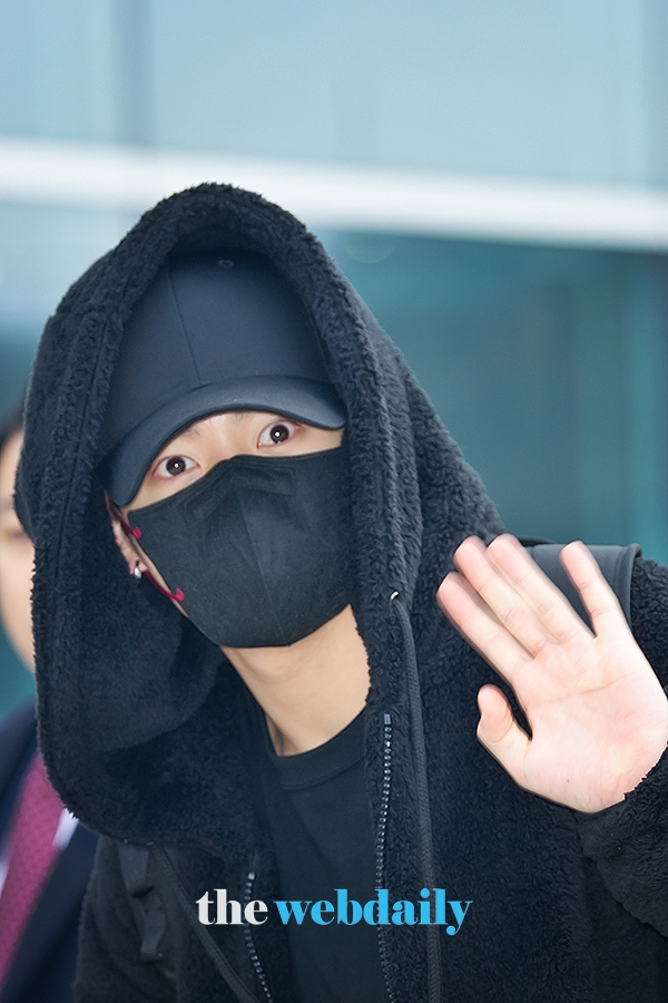 방탄소년단(BTS) 정국, 인천국제공항 출국 현장 (사진:최수영기자)