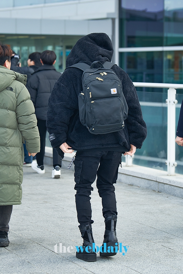 방탄소년단(BTS) 정국, 인천국제공항 출국 현장 (사진:최수영기자)