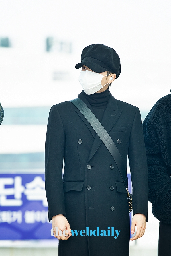 방탄소년단(BTS) 슈가, 인천국제공항 출국 현장 (사진:최수영기자)