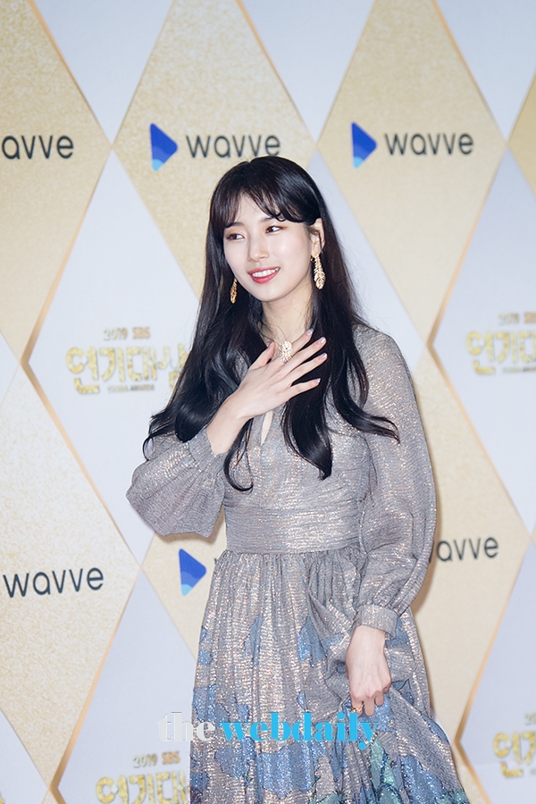 수지, '2019 SBS 연기대상' 포토월 행사 (사진:최수영기자)