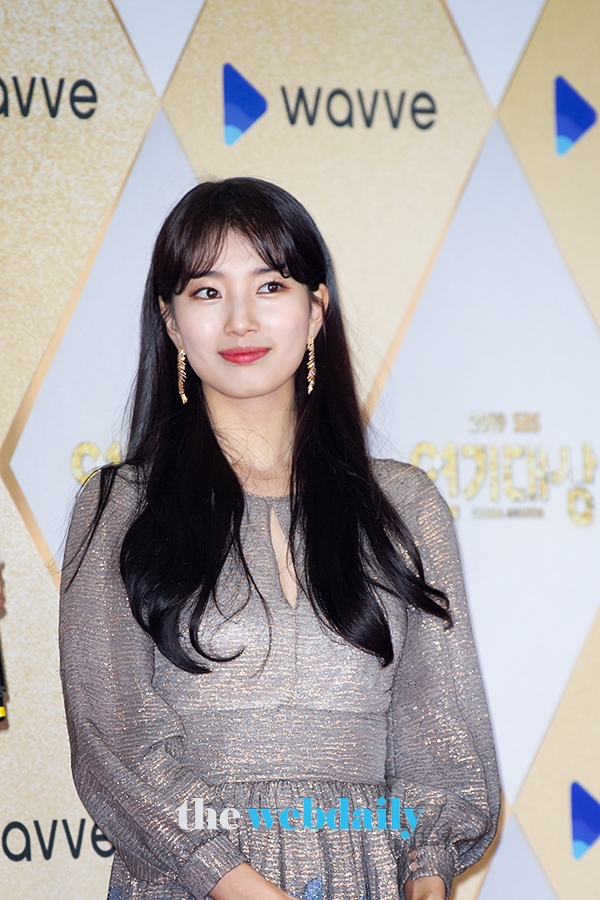 수지, '2019 SBS 연기대상' 포토월 행사 (사진:최수영기자)