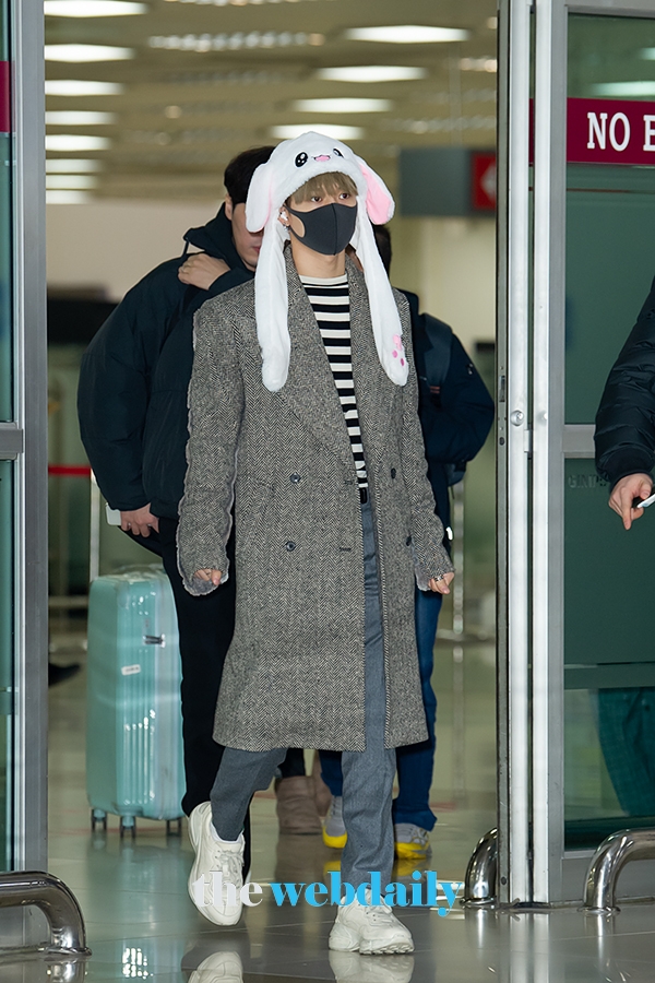 샤이니(SHINee) 태민, 김포국제공항 입국 현장 (사진:최수영기자)